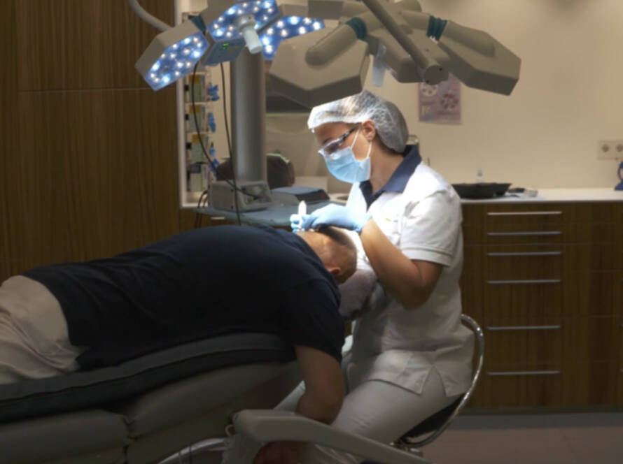 hair transplant downtime